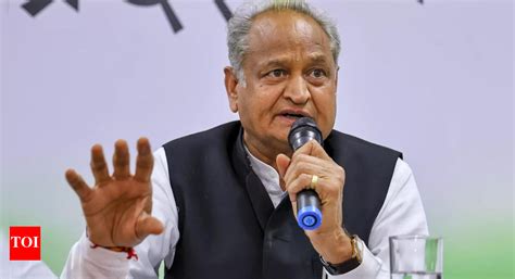 Cm Gehlot: 'We have made a guarantee to offer English language ...