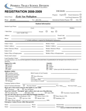 Fillable Online pembinatrails Registration Form - Blank - Pembina ...