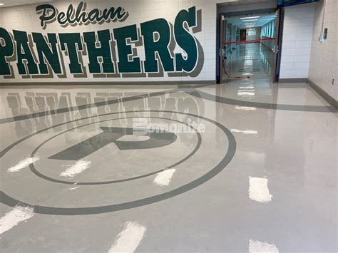 Jeffco Concrete Crafted Pelham High School Flooring | Bomanite