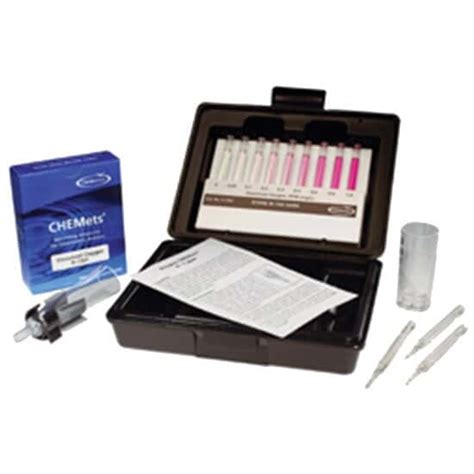 Chemetrics K-7501 Colorimetric Dissolved Oxygen Test Kit , 0 to 1 ppm ...