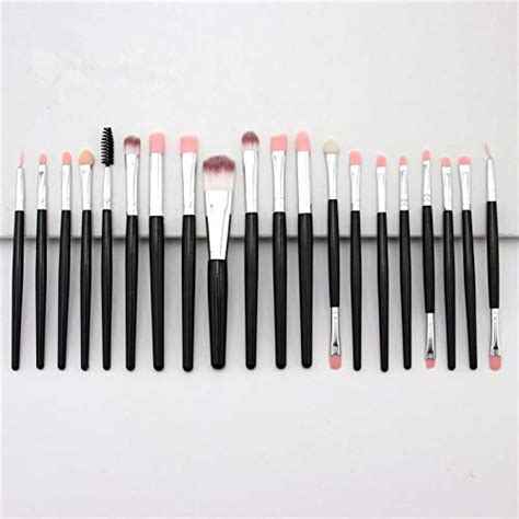 Very Berry Professional Make Up Brushes, Set of 20, Black : Amazon.in ...