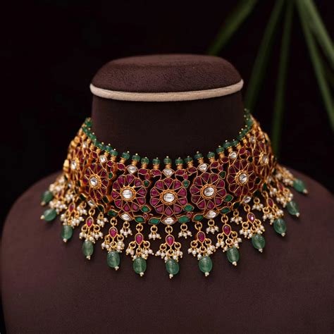 925 Gold Plated Silver Necklace | Rimli.in