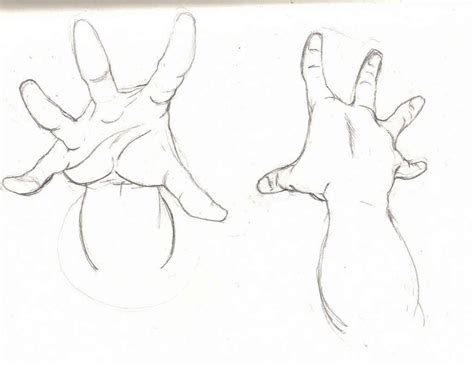 Drawing Hand Reaching Out - Drawing Improvement Challenges