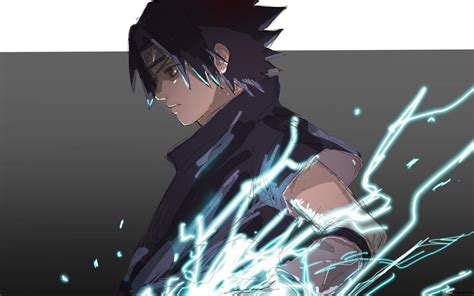 Sasuke Uchiha Shippuden Chidori Wallpaper