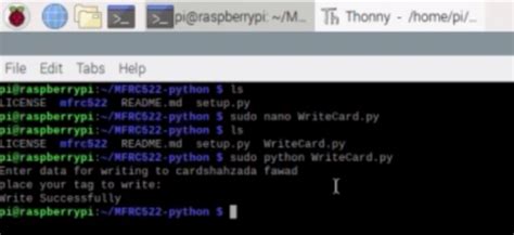 RFID Python Raspberry Pi 的图像结果