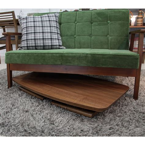 AZUMAYA Folding Legs Wooden Kotatsu Heater Table Walnut Brown ELFE ...