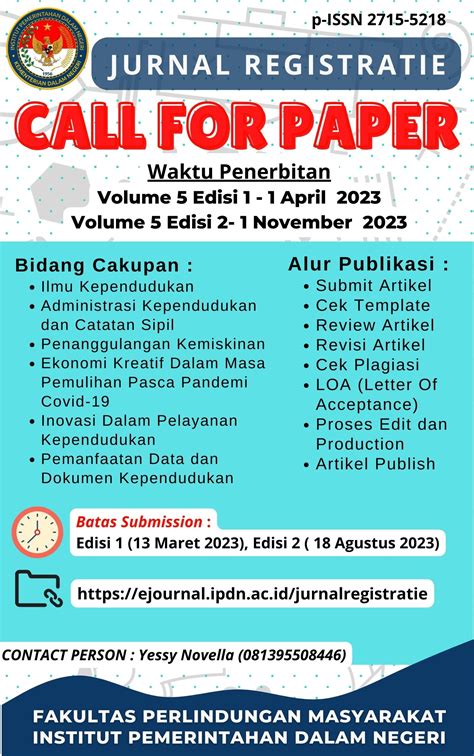 Jurnal Registratie