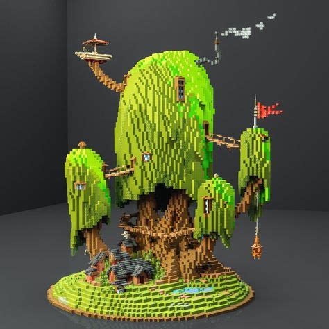 Image result for Adventure Time Tree House Minecraft