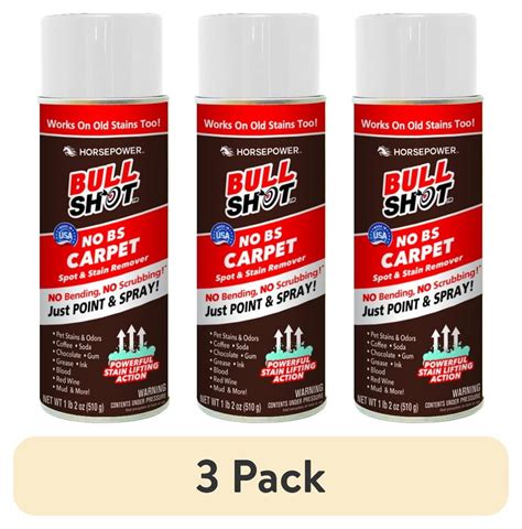 (3 pack) Horsepower Bull Shot Spot and Stain Remover, As Seen on TV ...