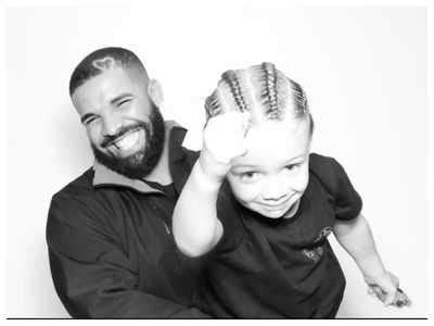 Drake learns to speak French from little son Adonis in adorable clip ...