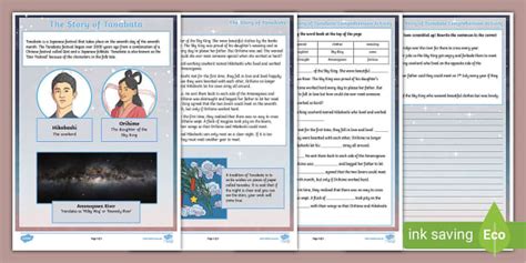 Tanabata Festival Worksheet | Comprehension Task | Twinkl