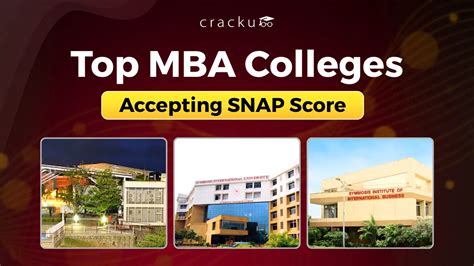 Top MBA Colleges Accepting SNAP Score with Cutoff & Fees