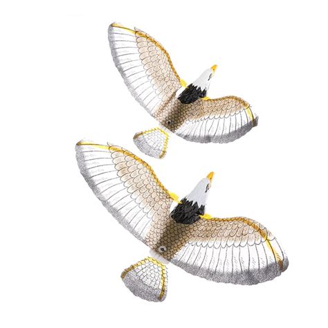 Buy Buytra Bird Repellent Hanging Eagle Flying Owl Decoy Protection ...