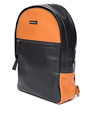 Buy Bad Habit Bags, Men Synthetic 10 15 Black & Tan Brown Colourblocked ...