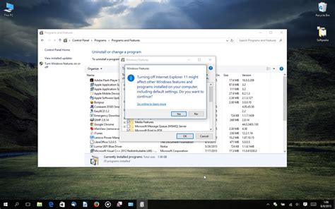 Windows 10 IEが消えたなど使えなくなった時の対処方法-パソブル