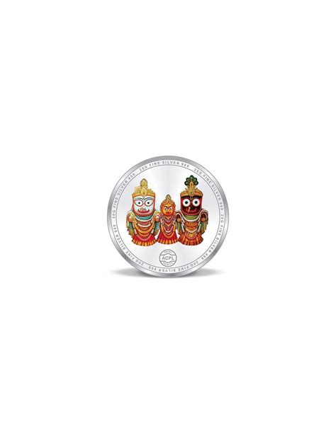 Precious Moments Color Shri Jagannath JiTemple BIS Hallmarked Silver ...