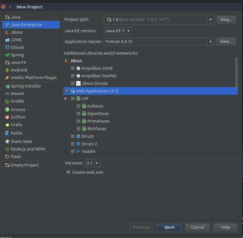 Image result for IntelliJ Java Enterprise Web App