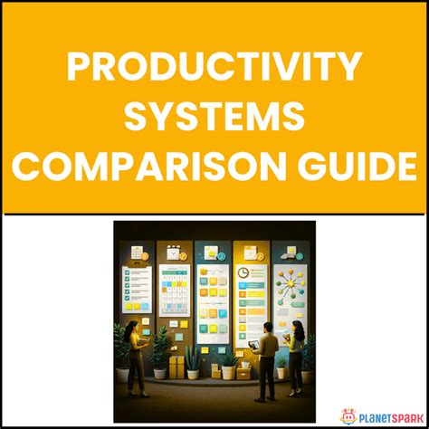 Productivity Systems Comparison Guide | PlanetSpark