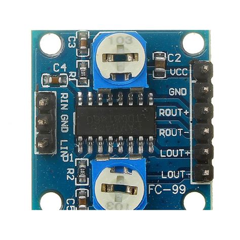 Pam8406 Digital Amplifier Module With Volume Control Potentiometer 5Wx2 ...