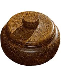 Jaisalmer Bazar - Habur Stone Jar or Handi with Lid (5inch * 5inch * 3 ...