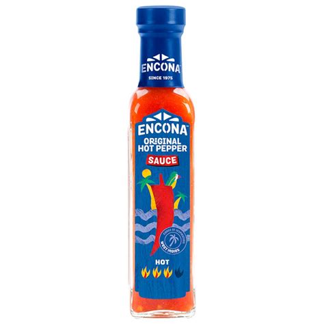 Encona Original Hot Pepper Sauce, 142 ml : Amazon.in: Grocery & Gourmet ...