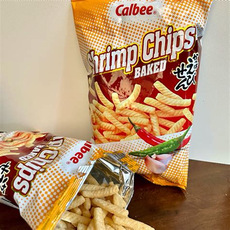 Calbee Shrimp Chips Hot Garlic 3.3oz – Anytime Basket