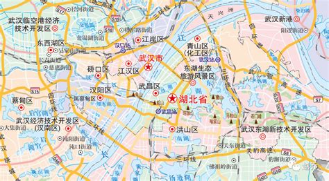 武汉区划分详细地图,武汉中心城区划分图,武汉市各区的板块图_大山谷图库