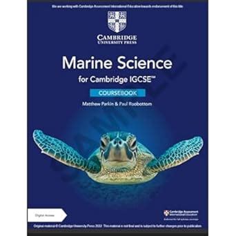 NEW Cambridge IGCSE™ Marine Science Coursebook with Digital Access (2 ...