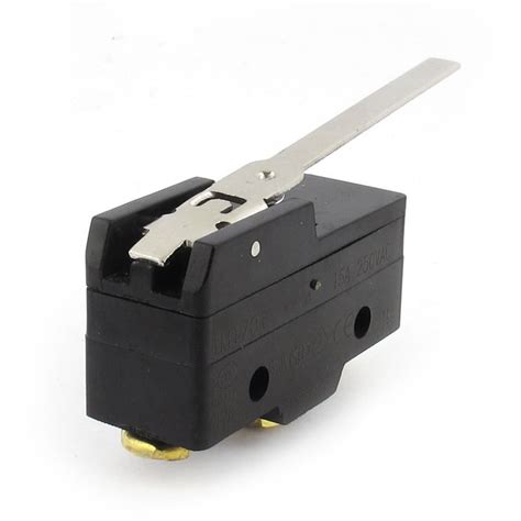 Micro Limit Switch Long Hinge Lever SPDT Snap Action 250V 15A : Amazon ...