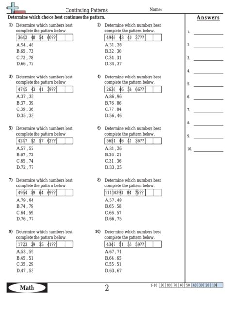 Image result for Continuing Patterns Worksheet