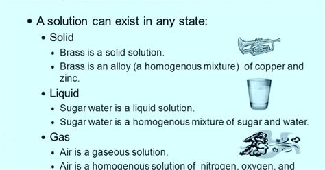 Image result for Different Types of Solution Class 9