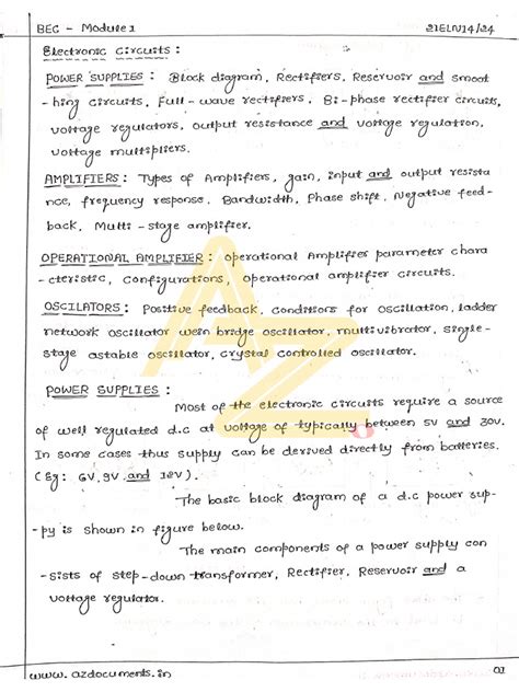 Image result for Basic Electronics Module 1 Back Page