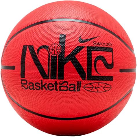 Nike BS3009-855 Rubber Basketball, Size 7, (Orange, Black, Metal Silver ...