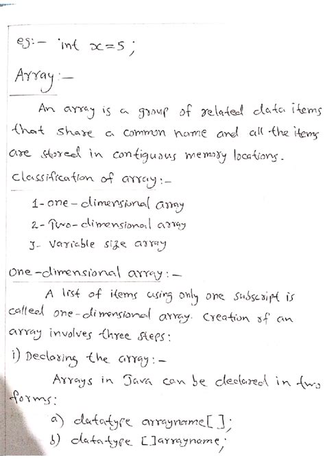 Array in Java Programming Lecture Note 的图像结果