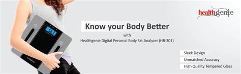 Healthgenie Weight Machine for Body Weight, Monitor Body Weight, BMI ...