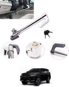 monolive Heavy Duty Double Protection Stainless Steering wheel lock ...