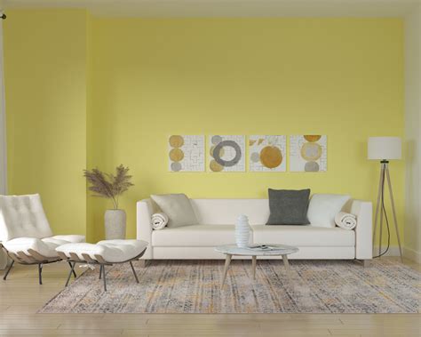 Best Yellow Paint Color for Living Room (18 Beautiful Options ...