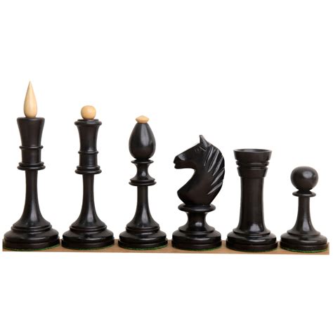 4.8" Averbakh Soviet Russian Chess Set - Chess Pieces Only- Double Wei