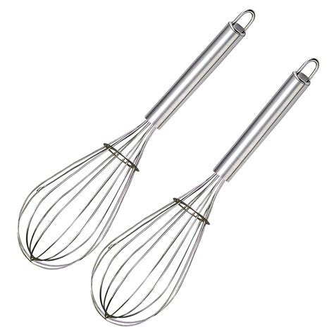 Buy Kuber Industries 2.5 MM 2 Pieces Stainless Steel Hand Blender Mixer ...