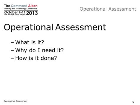 Image result for Basic Operational Assessment