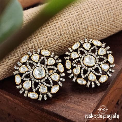 Silver Gold Plated Earrings – Page 11 – Nakoda Payals