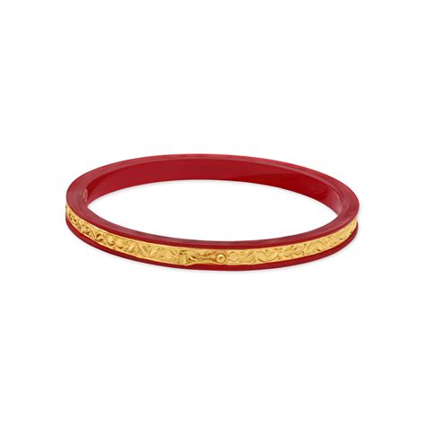 Elegant Pola Gold Bangle