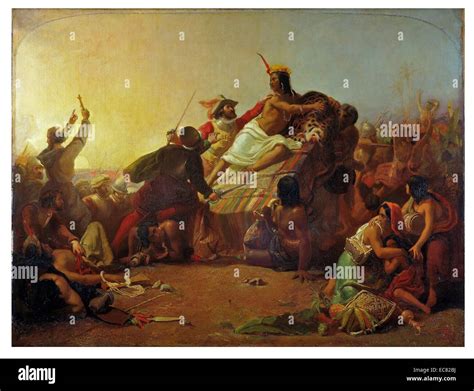 Francisco Pizarro And Incas Francisco Pizarro (1478 1541). Spanish