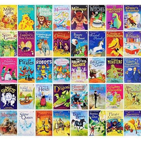 [SG STOCK] The Usborne Reading Collection My Third Library (40books ...