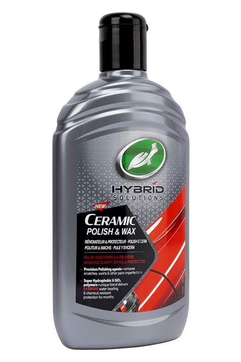 Turtle Wax Hybrid Solutions Ceramic Car Polish and Wax, 400ml, Pack of ...