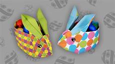 schachtel falten anleitung origami osterhasenkorb easter bunny box faltanleitung schachtel falten anleitung origami osterhasenkorb easter bunny box faltanleitung