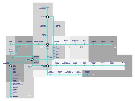 Image result for DLR Tube Map