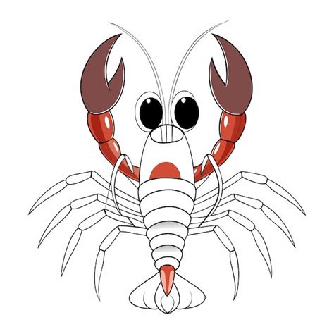 Crawfish or lobster vector illustration design | Premium AI-generated ...