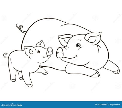 Piglet Coloring Page