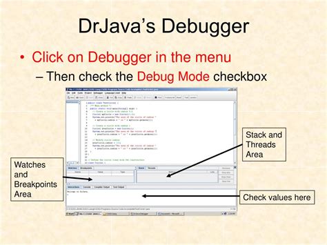 Image result for DrJava No Debugger On Eclipse